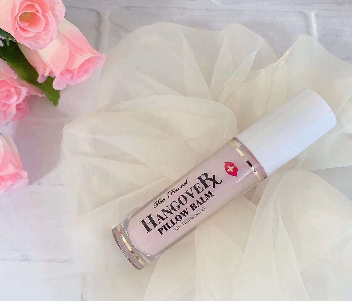 ~トゥー フェイスド ハングオーバー~ ピロー バーム リップ トリートメント/Too Faced/リップ美容液を使ったクチコミ(9枚目)