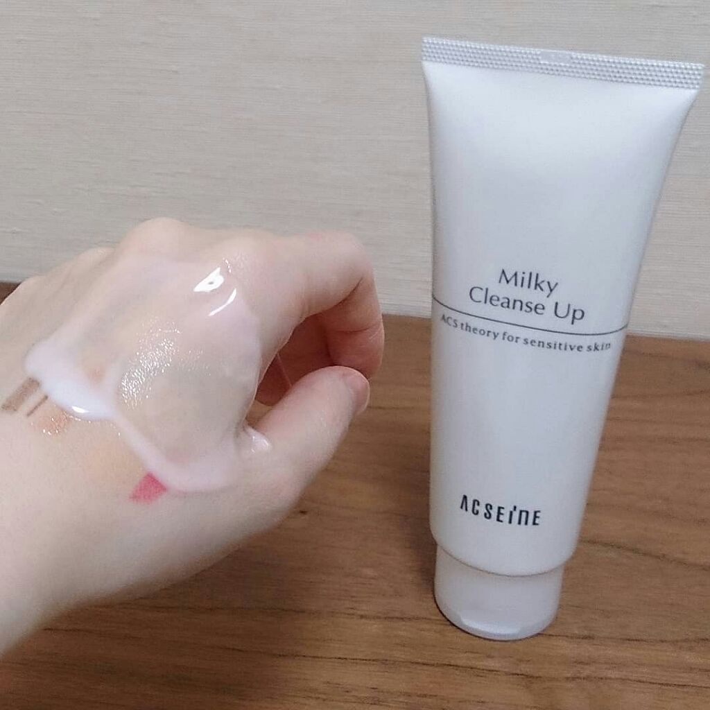 ミルキィ クレンズアップ/ACSEINE/ミルククレンジングを使ったクチコミ(1枚目)