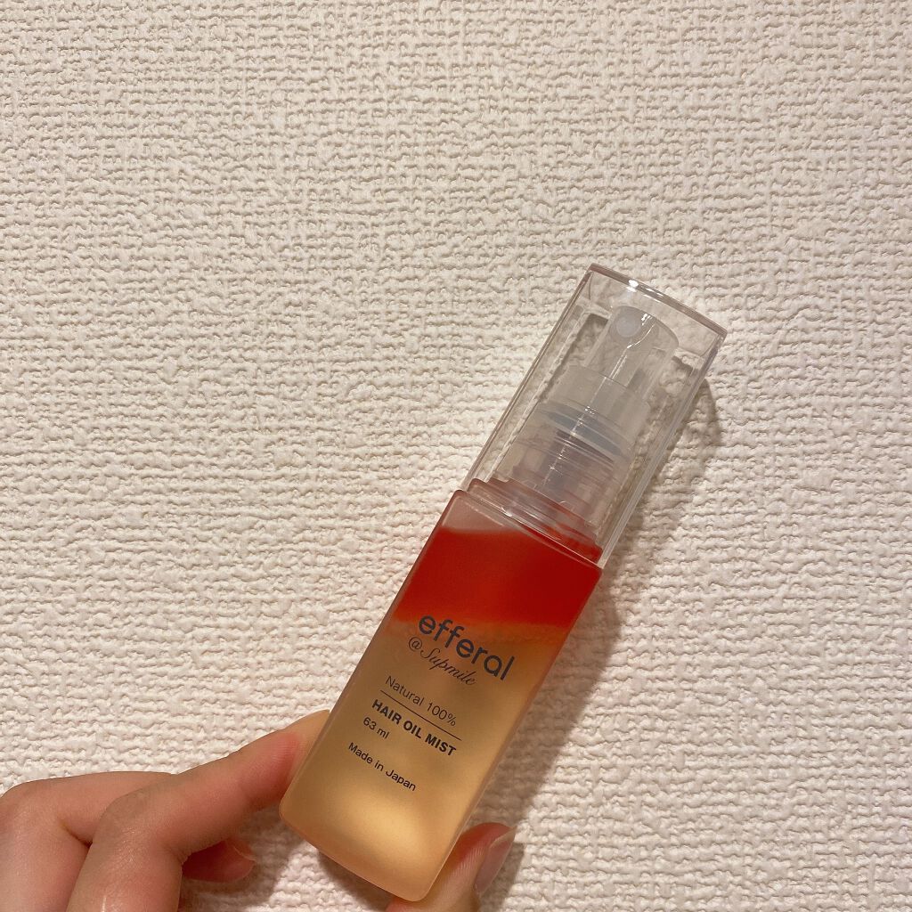 ヘアオイルミスト/efferal/ヘアミストを使ったクチコミ（2枚目）