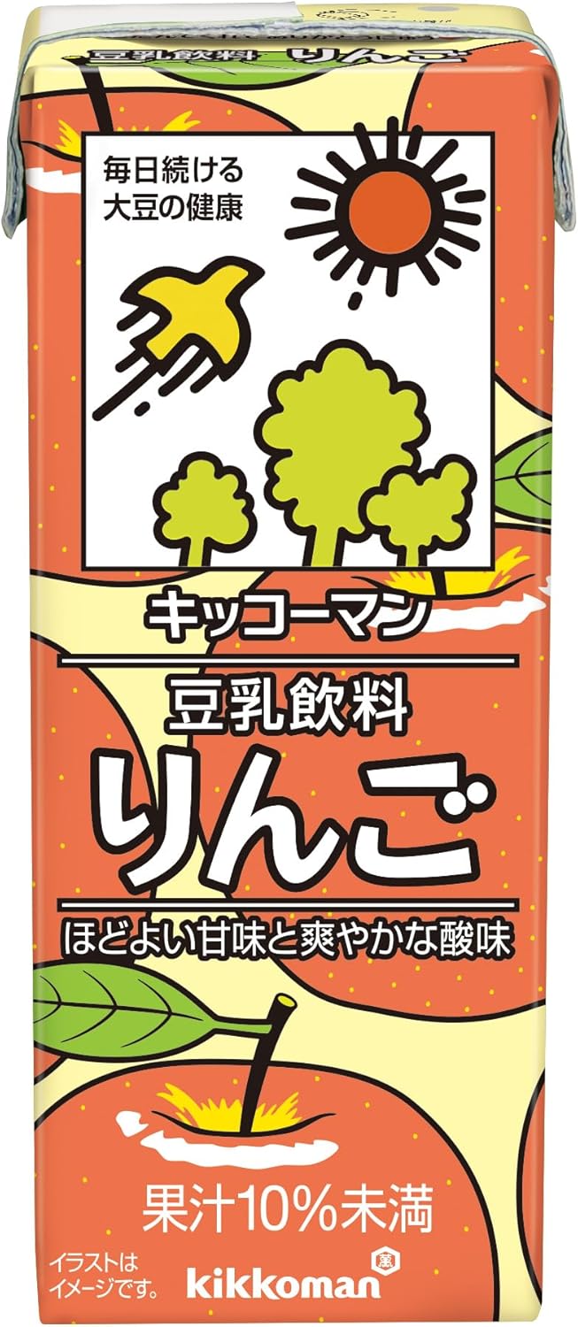 豆乳飲料 りんご 200ml