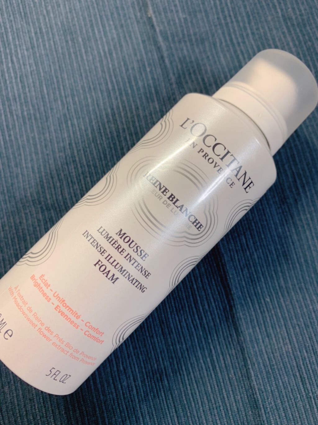 レーヌブランシュ イルミネイティングクレンジングフォーム/L'OCCITANE/泡洗顔を使ったクチコミ（1枚目）