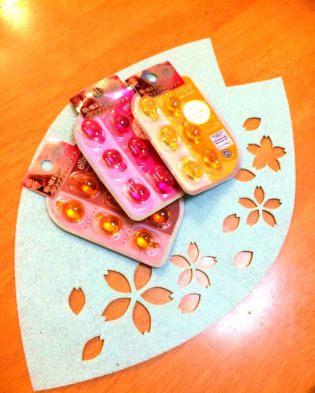 ヘアーオイル【トリートメント】/ellips/ヘアオイルを使ったクチコミ(1枚目)