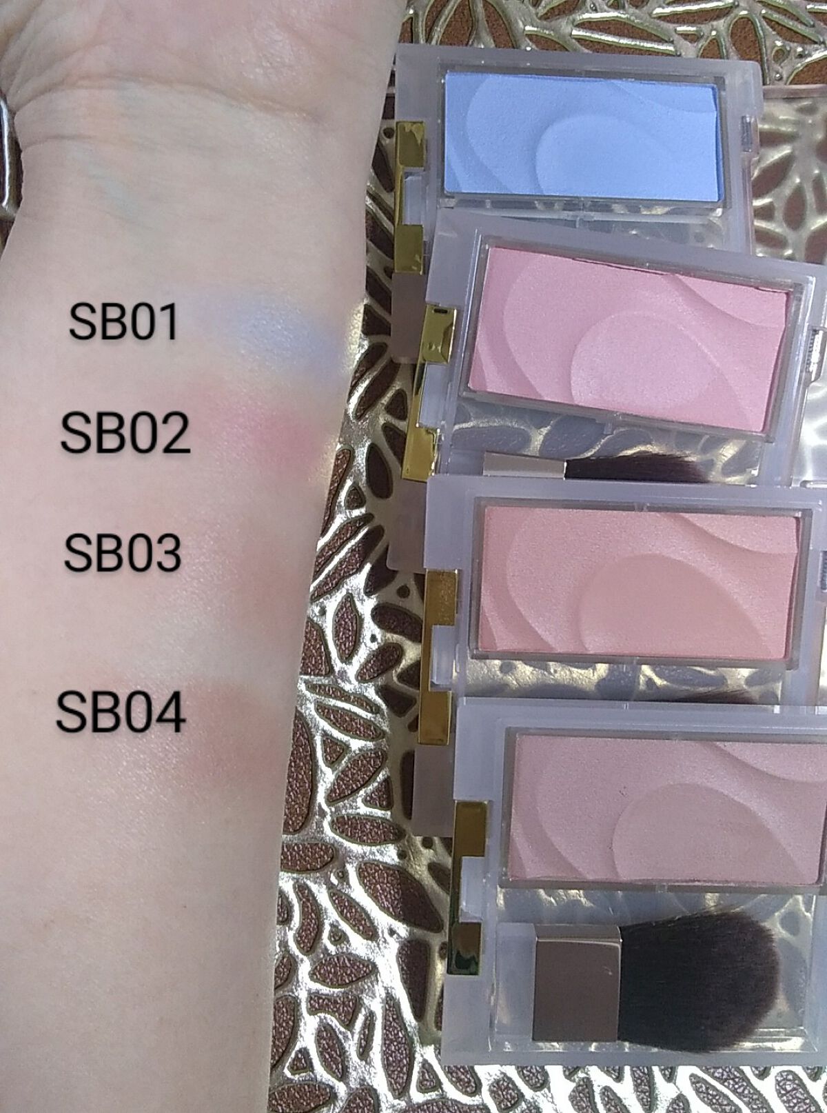 シームレストーン ブラッシュ/excel/パウダーチークを使ったクチコミ(2枚目)