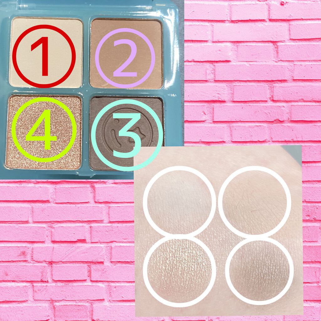 アイシャドウパレット/Colorina Pro-Artist/アイシャドウパレットを使ったクチコミ(2枚目)