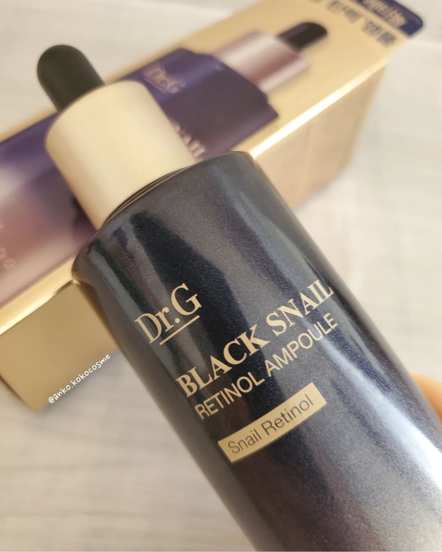 ブラックスネイルレチノールセラム/Dr.G/美容液を使ったクチコミ(1枚目)