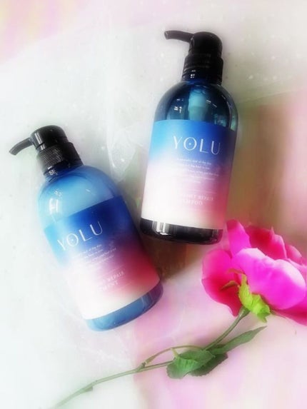 カームナイトリペアシャンプー/トリートメント/YOLU/市販シャンプーを使ったクチコミ(1枚目)