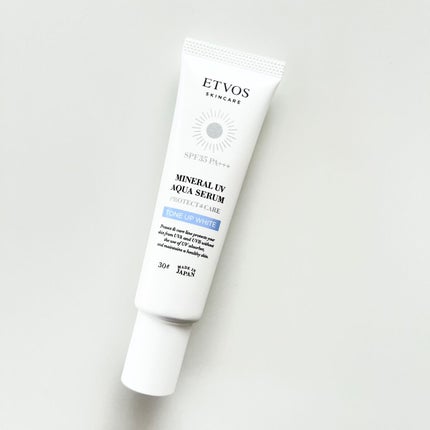 ミネラルUVアクアセラム/エトヴォス/美容液を使ったクチコミ(1枚目)