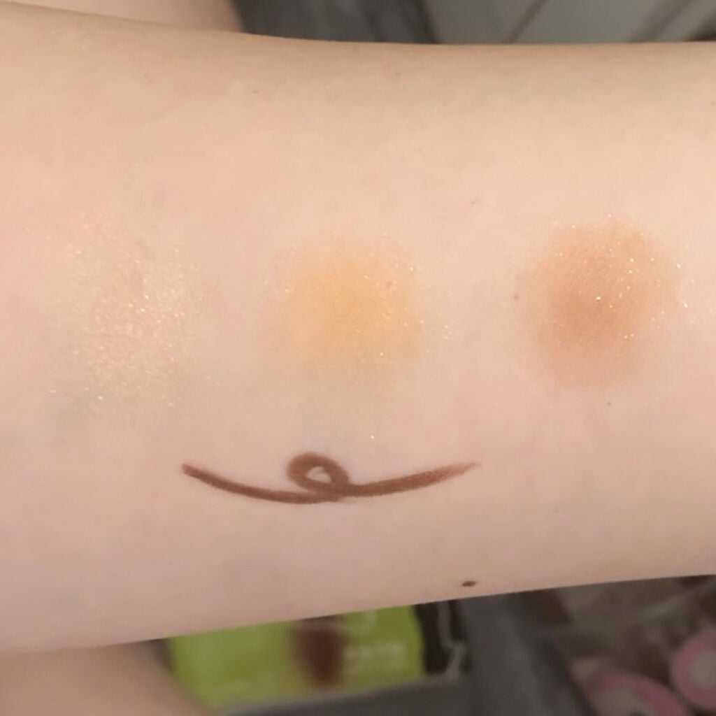 ドーリーフィール アイカラー/フォーチュン/アイシャドウパレットを使ったクチコミ(2枚目)