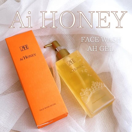 はちみつスキンケア FACE WASH AH GEL/AI HONEY /洗顔フォームを使ったクチコミ(1枚目)