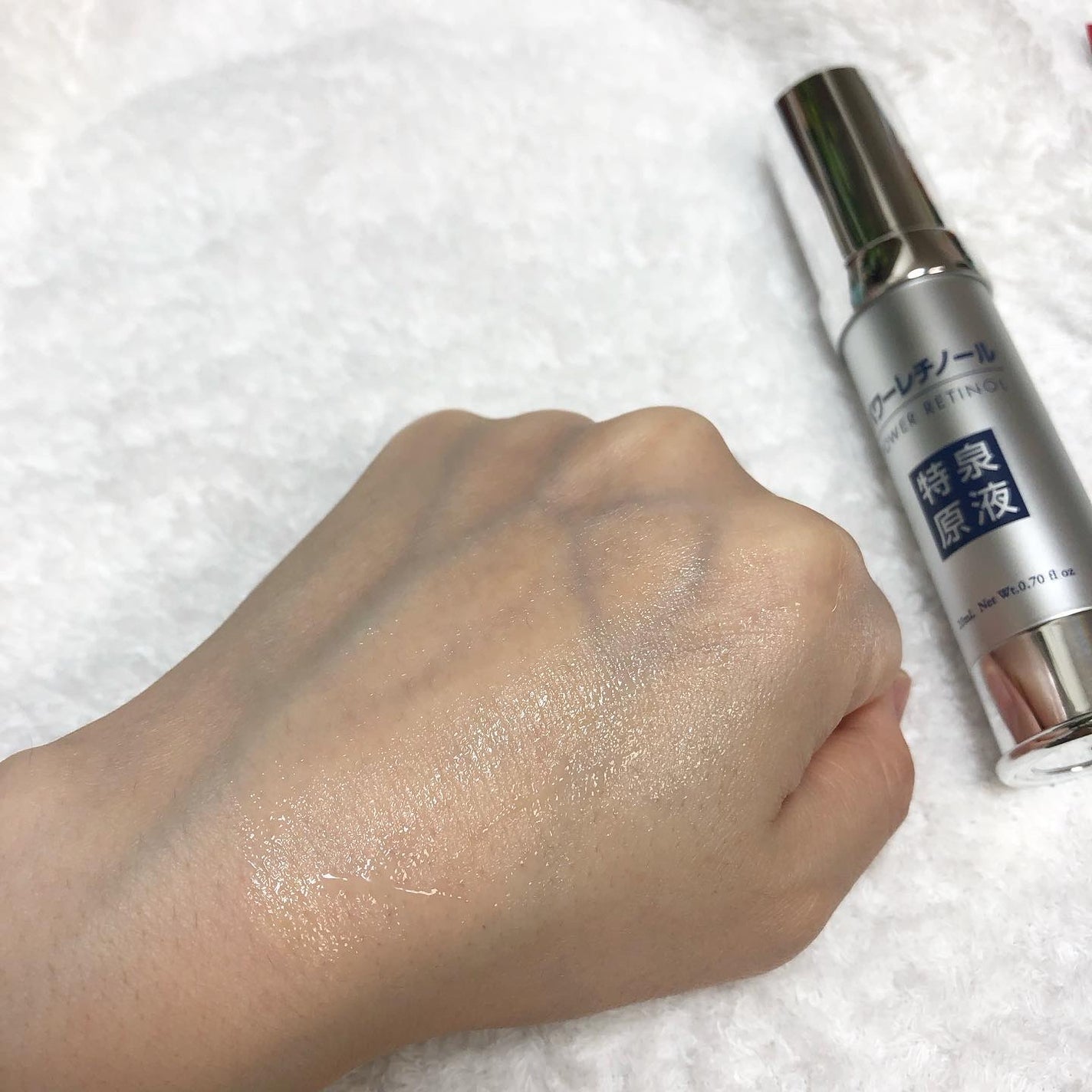 パワーレチノール原液美容液/特泉原液/美容液を使ったクチコミ(6枚目)