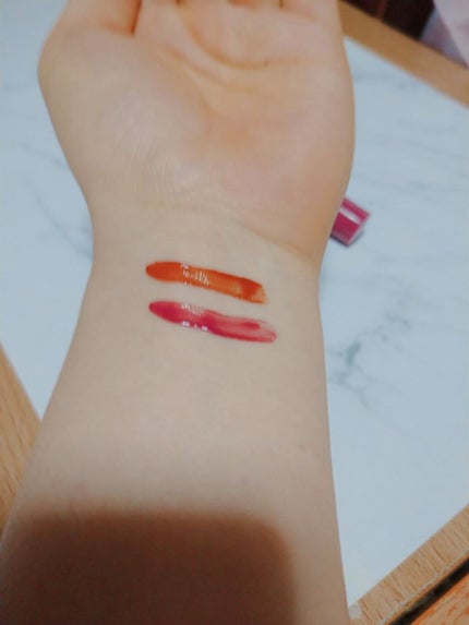 ウォータリーティントリップ/CEZANNE/リップティントを使ったクチコミ(2枚目)