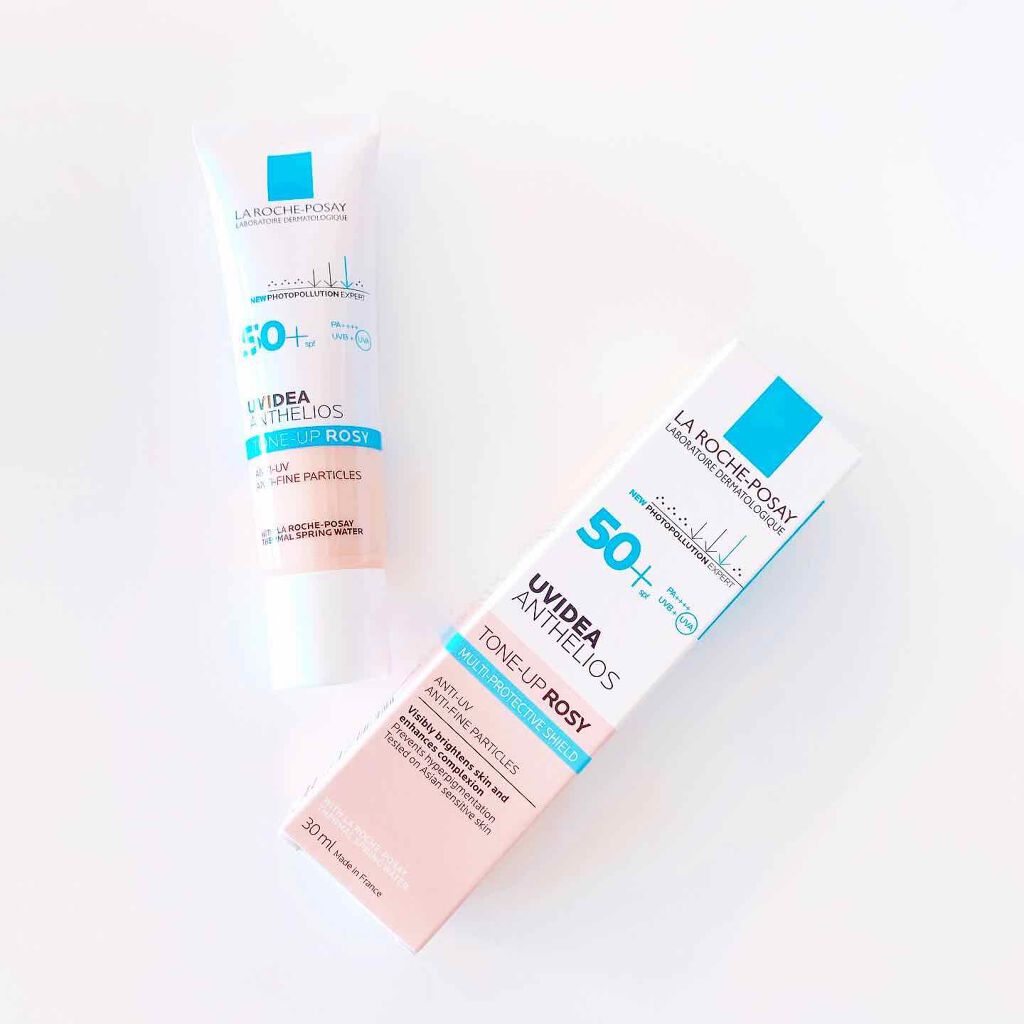 UVイデア XL プロテクショントーンアップ ローズ/ラ ロッシュ ポゼ/日焼け止めクリームを使ったクチコミ(1枚目)