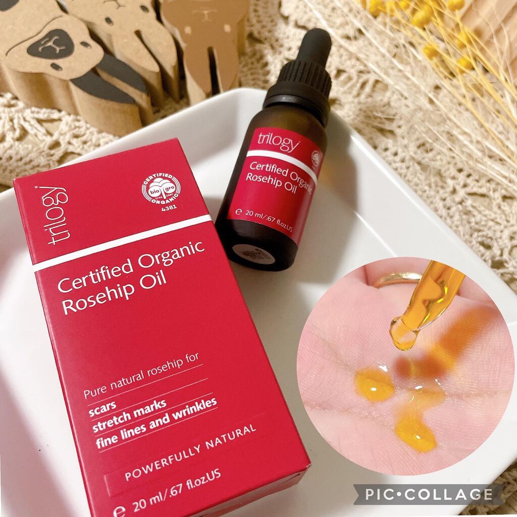 ローズヒップ オイル/trilogy/フェイスオイル by りんりん | 顔がでかいコスメオタク
