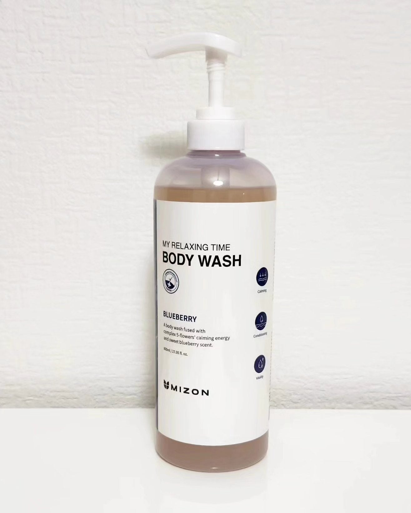 マイ リラクシング タイム ボディウォッシュ ブルーベリー/MIZON/ボディソープを使ったクチコミ(4枚目)