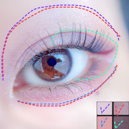 スキルレスライナー/LUMIURGLAS/リキッドアイライナーを使ったクチコミ(2枚目)