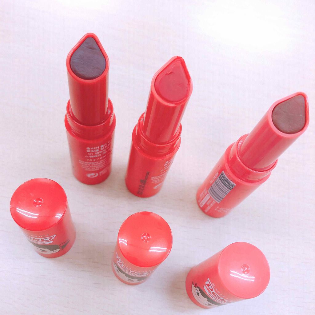 スイートペコエディション ウォータードロップ ティント バーム/HOLIKA HOLIKA/口紅を使ったクチコミ（2枚目）