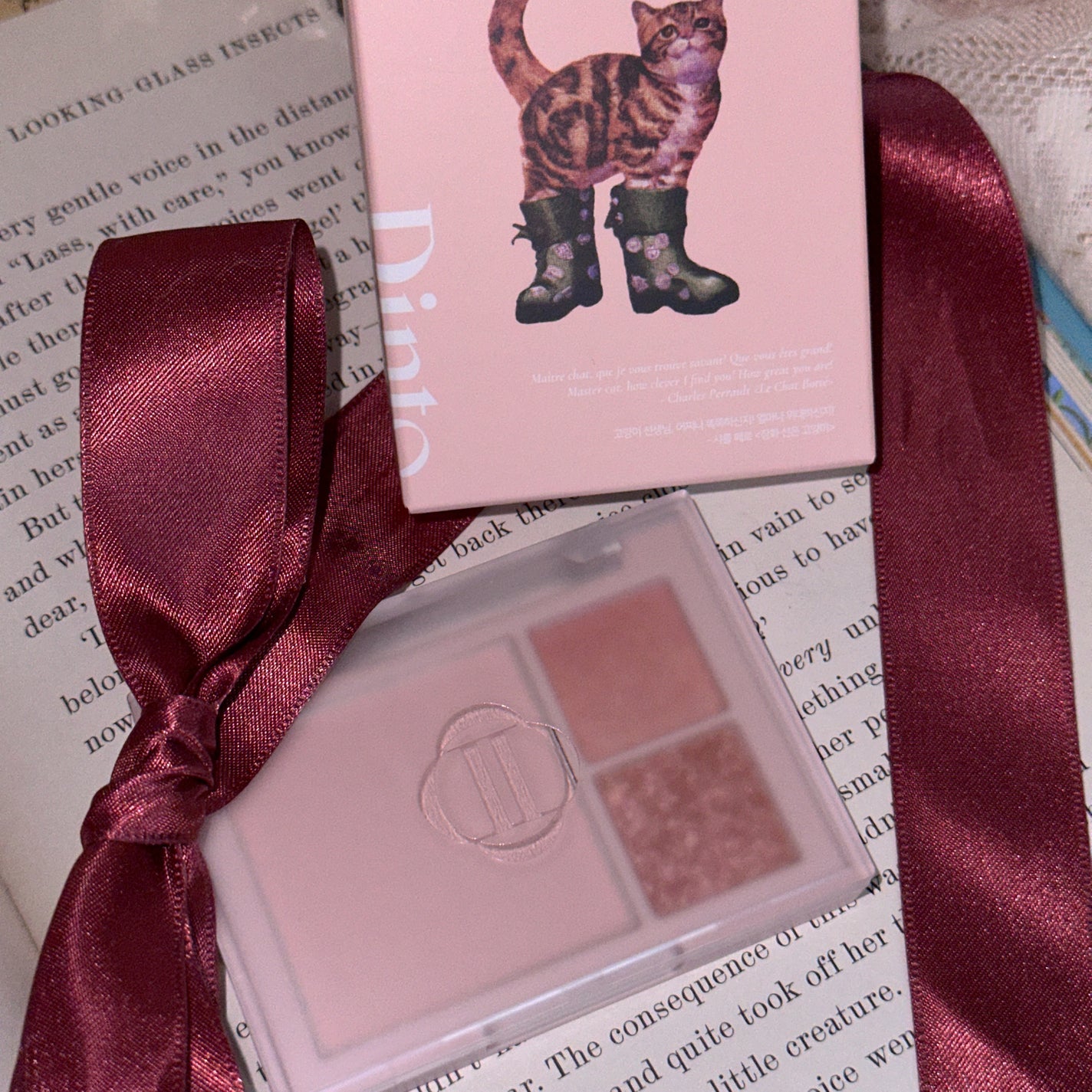 (ルシャブートコレクション)チーク&アイ マルチユーズ パレット/Dinto/パウダーチークを使ったクチコミ(5枚目)