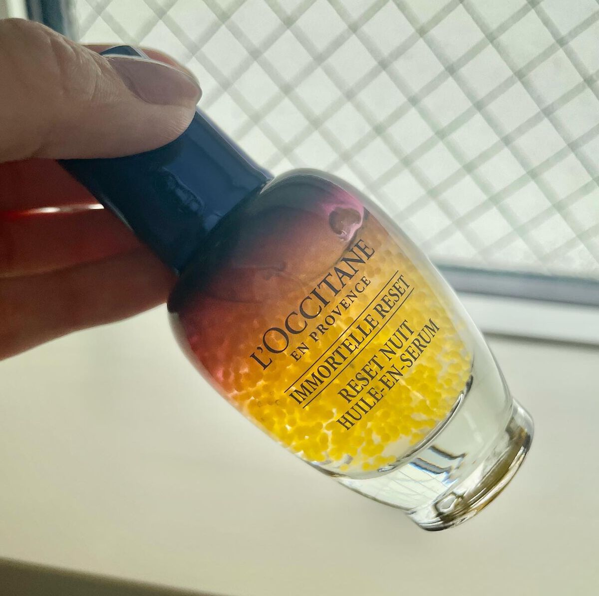 イモーテル オーバーナイトリセットセラム/L'OCCITANE/美容液を使ったクチコミ(3枚目)