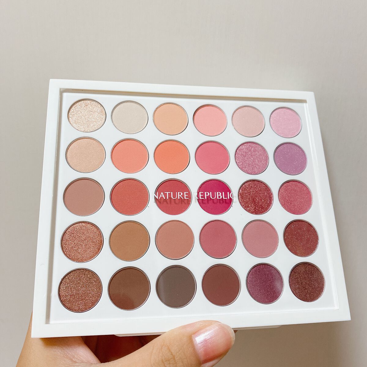 アイシャドウパレット spring edition/ネイチャーリパブリック/アイシャドウパレットを使ったクチコミ(1枚目)
