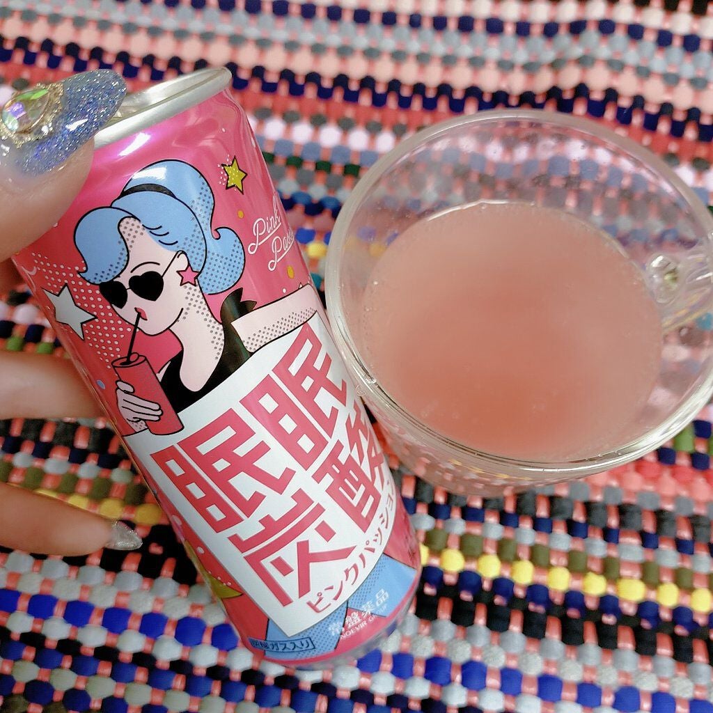 眠眠炭酸ピンクパッション/常盤薬品/栄養ドリンクを使ったクチコミ(1枚目)