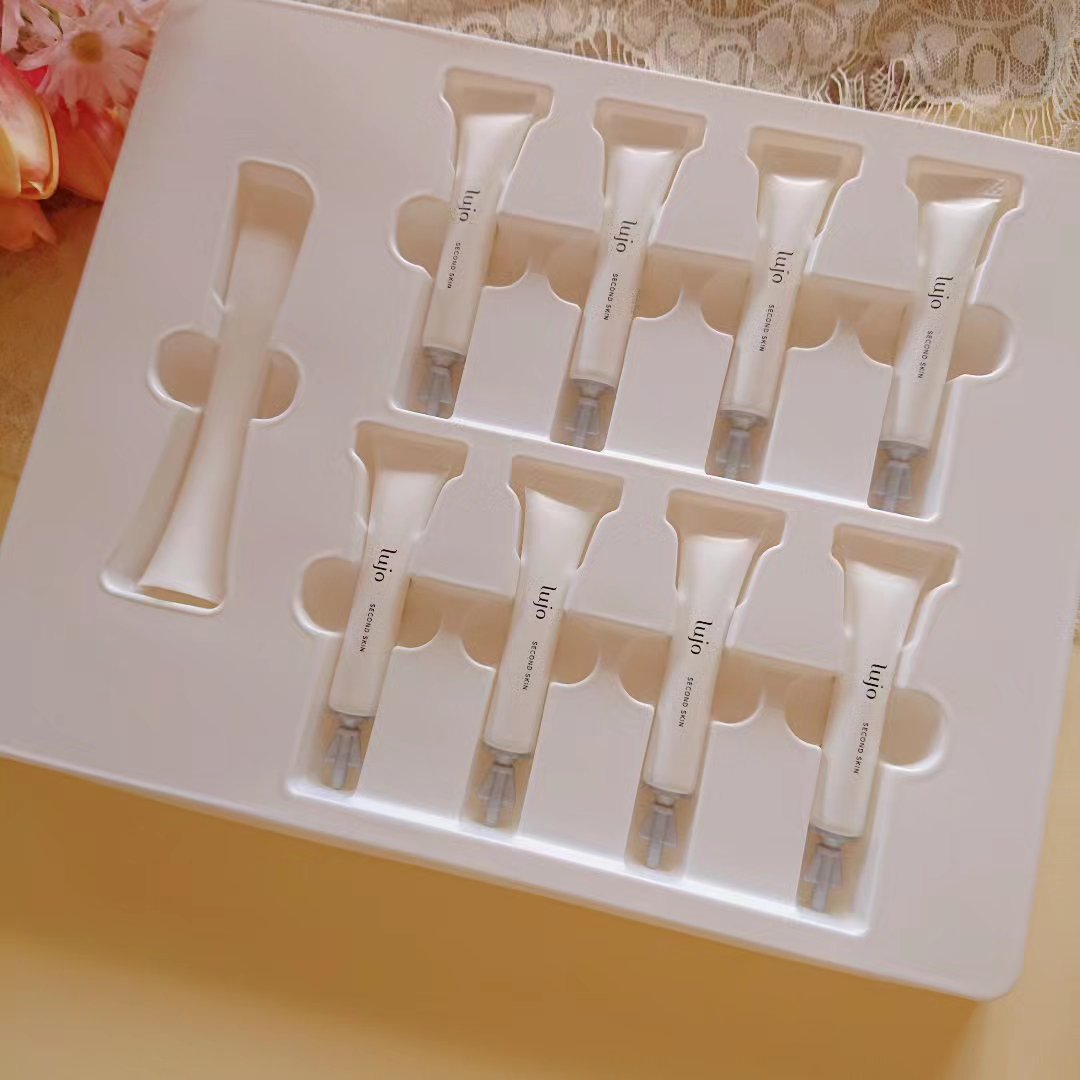 【新品未開封×4本】lujoナイトスキンパック スパチュラ付き 試してみた】lujo lujoナイトスキンパックの効果・肌質別の