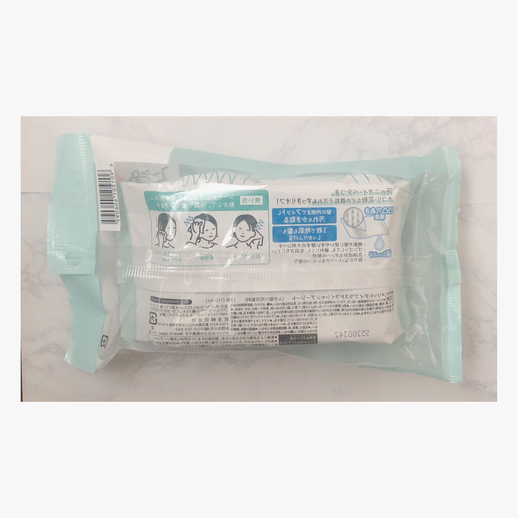 メリット ドライシャンプーシート すっきり爽快タイプ/メリット/ドライシャンプーを使ったクチコミ（3枚目）