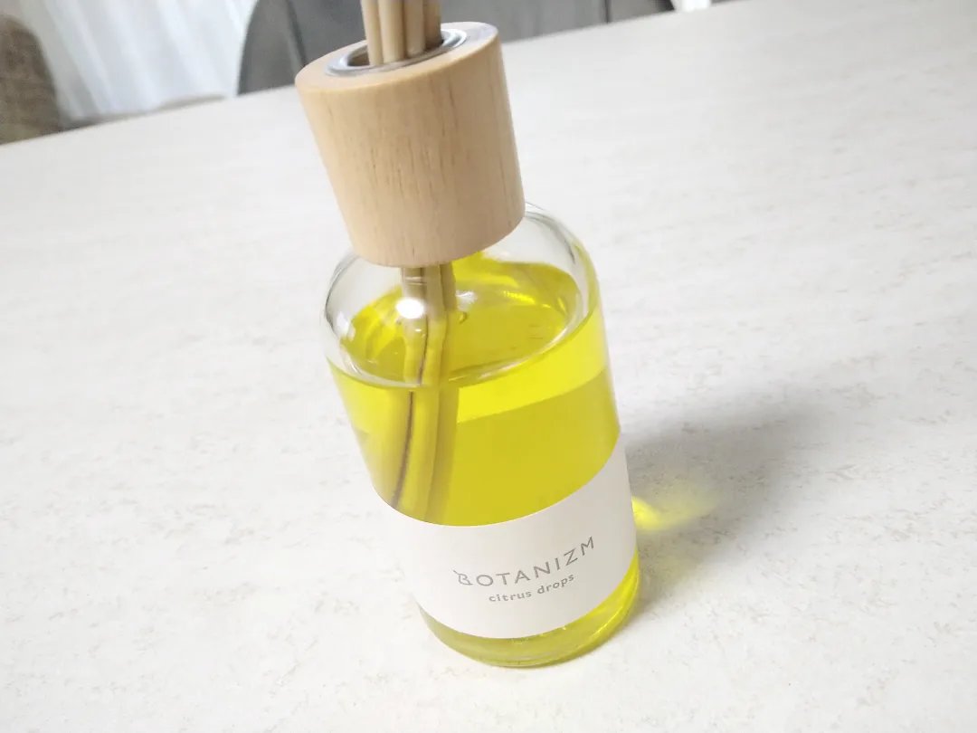 リードディフューザー シトラスドロップス/ボタニズム /香水(その他)を使ったクチコミ（2枚目）