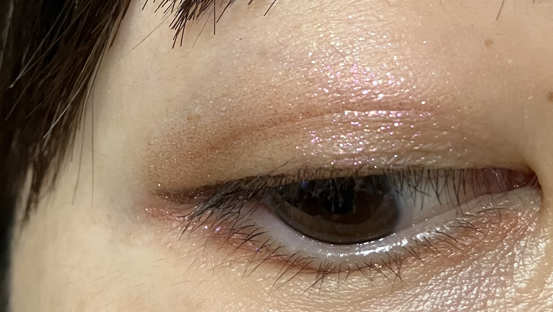 UR GLAM オーロラアイシャドウ/U R GLAM/単色アイシャドウを使ったクチコミ（3枚目）