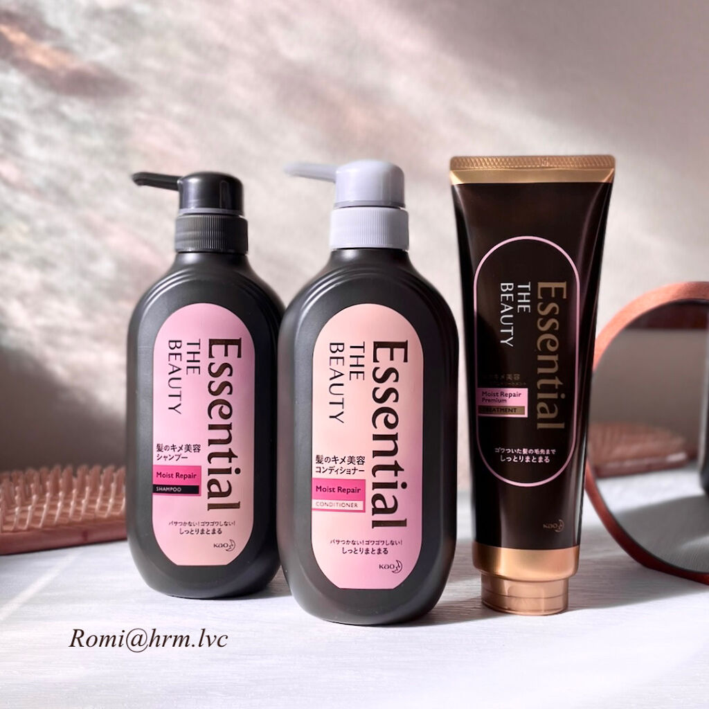 THE BEAUTY 髪のキメ美容プレミアムトリートメント＜モイストリペアプレミアム＞/エッセンシャル/洗い流すヘアトリートメントを使ったクチコミ（1枚目）