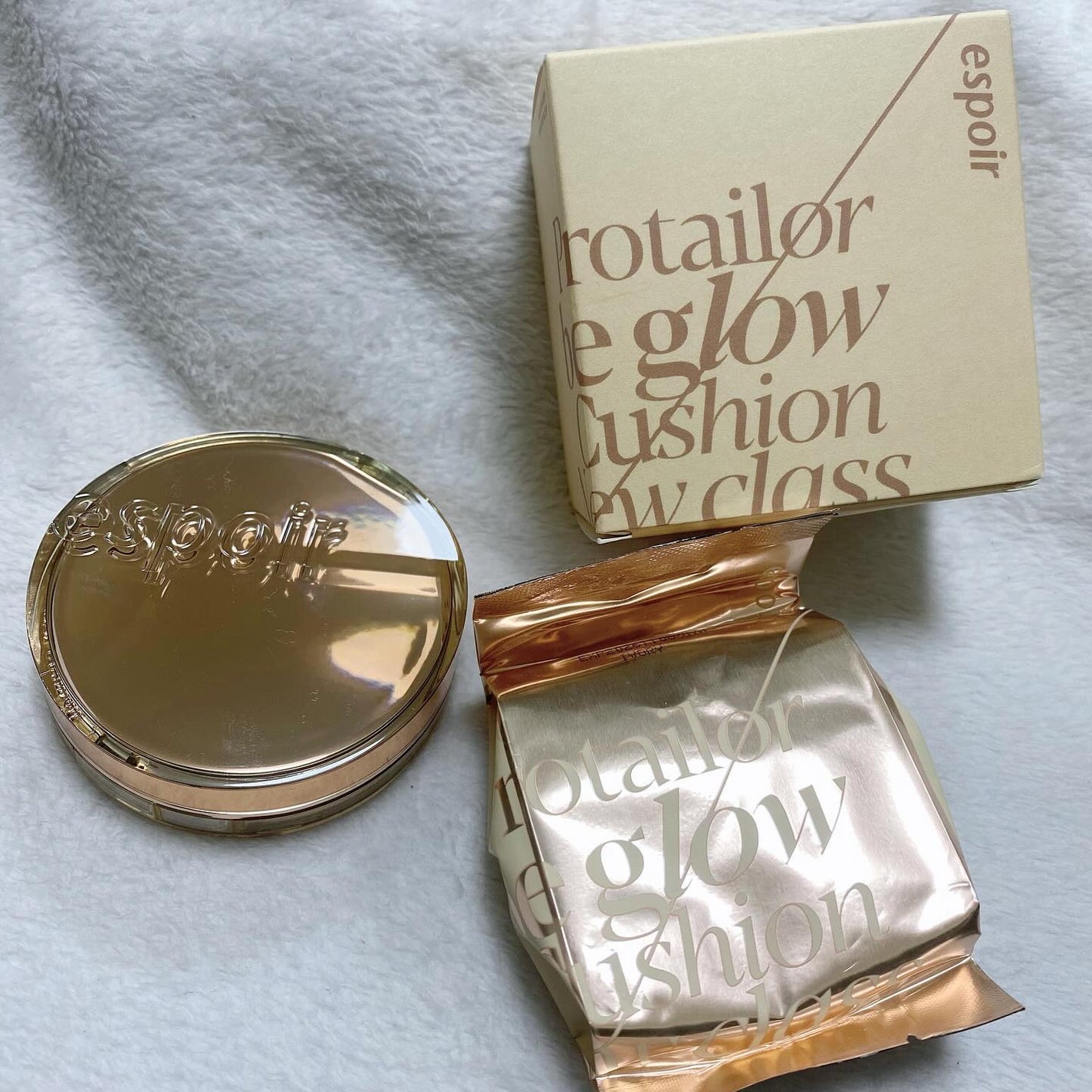 プロテーラービーグロウクッション ニュークラス/espoir/クッションファンデーションを使ったクチコミ(1枚目)