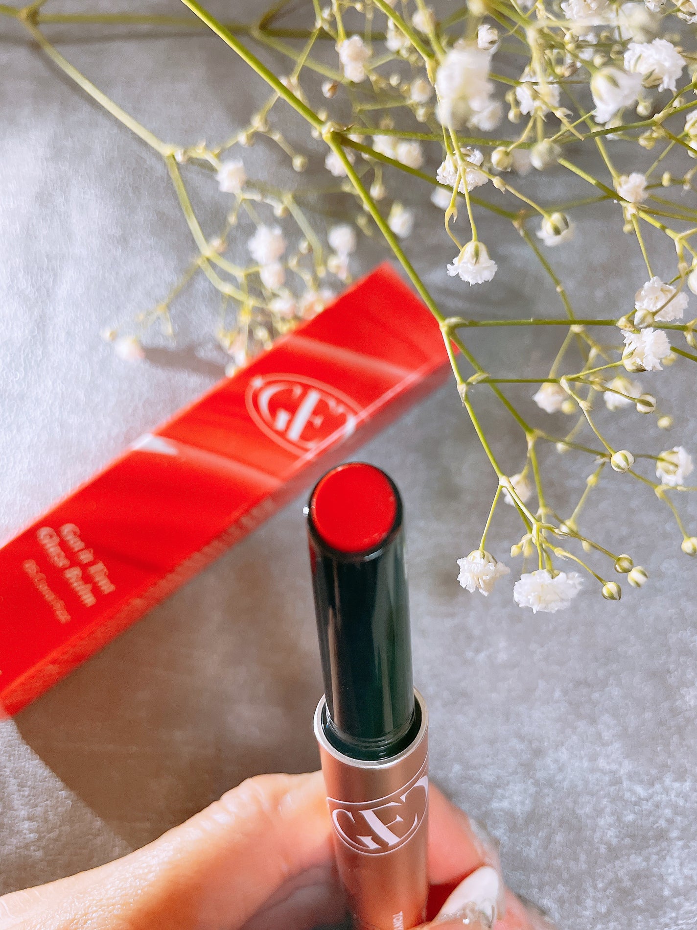 ゲットイットティントグレーズバーム/TONYMOLY/リップティントを使ったクチコミ(1枚目)