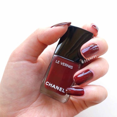 ヴェルニ ロング トゥニュ 765 アンテルディ/CHANEL/マニキュアを使ったクチコミ（3枚目）