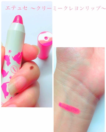 クリーミークレヨンリップ/ettusais/口紅を使ったクチコミ(1枚目)
