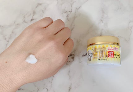金のプラセンタもっちり白肌濃クリーム/ホワイトラベル/フェイスクリームを使ったクチコミ(10枚目)