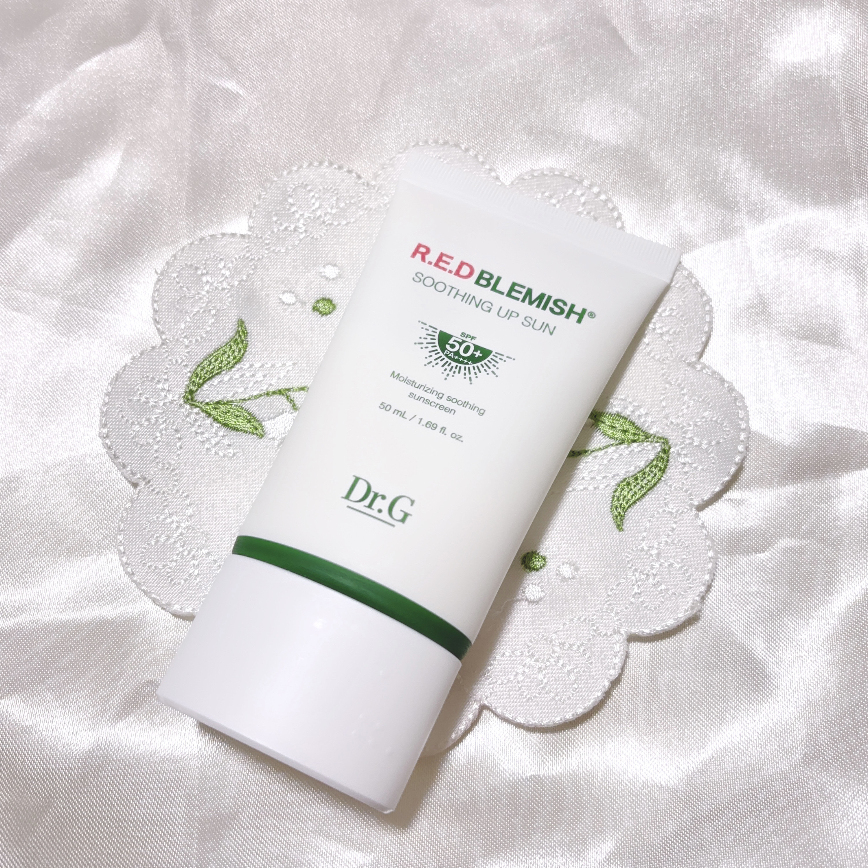 レッドブレミッシュスージングアップサン/Dr.G/日焼け止めクリームを使ったクチコミ（3枚目）