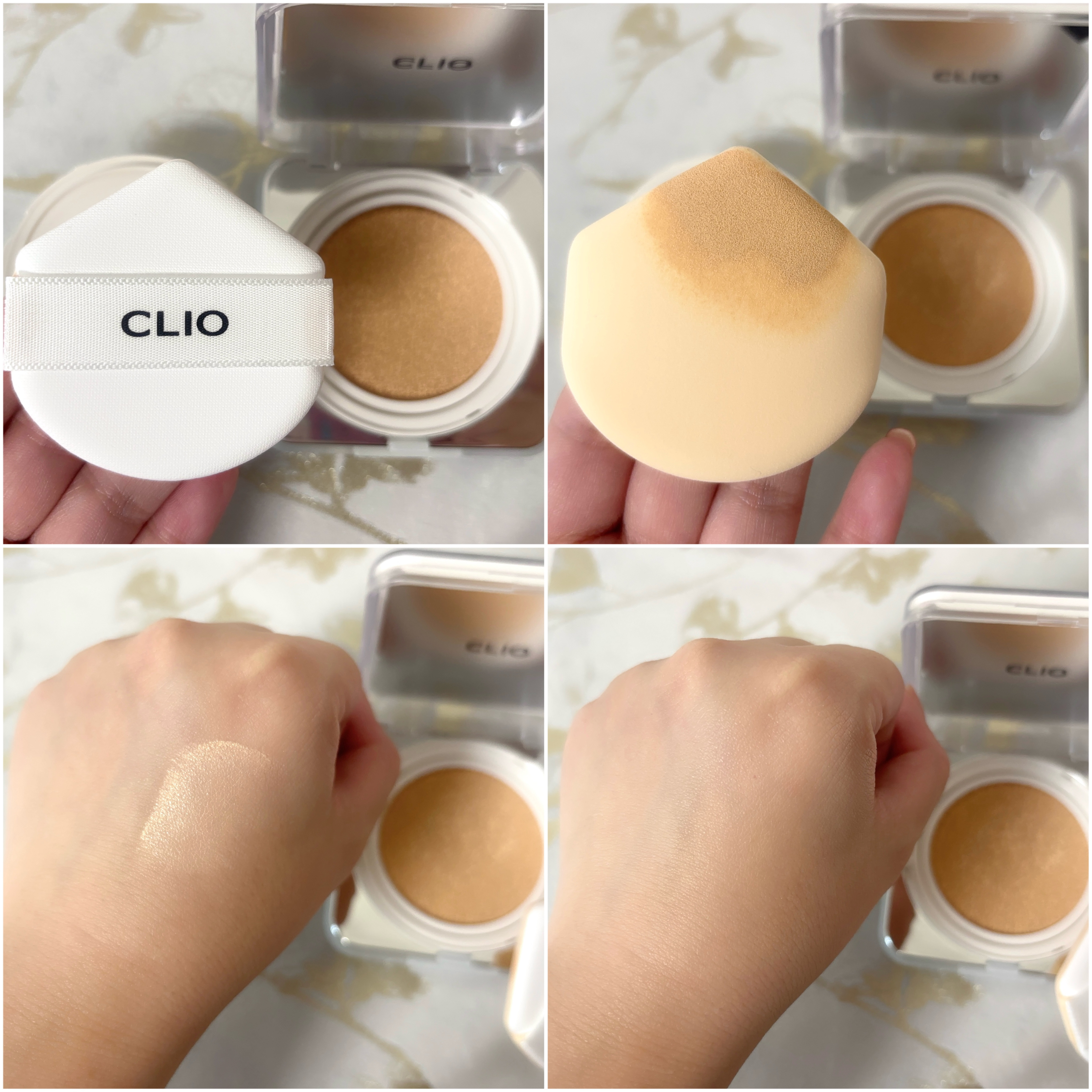 キル カバー ファンウェア クッション ザ オリジナル/CLIO/クッションファンデーションを使ったクチコミ（3枚目）