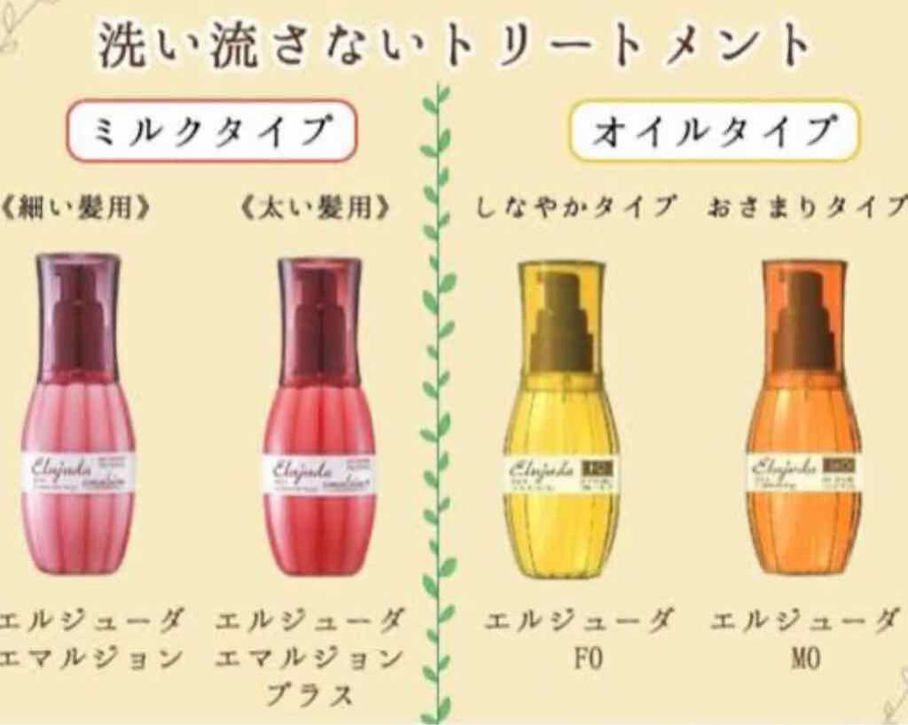 ディーセス　エルジューダ エマルジョン/エルジューダ/ヘアミルクを使ったクチコミ（2枚目）