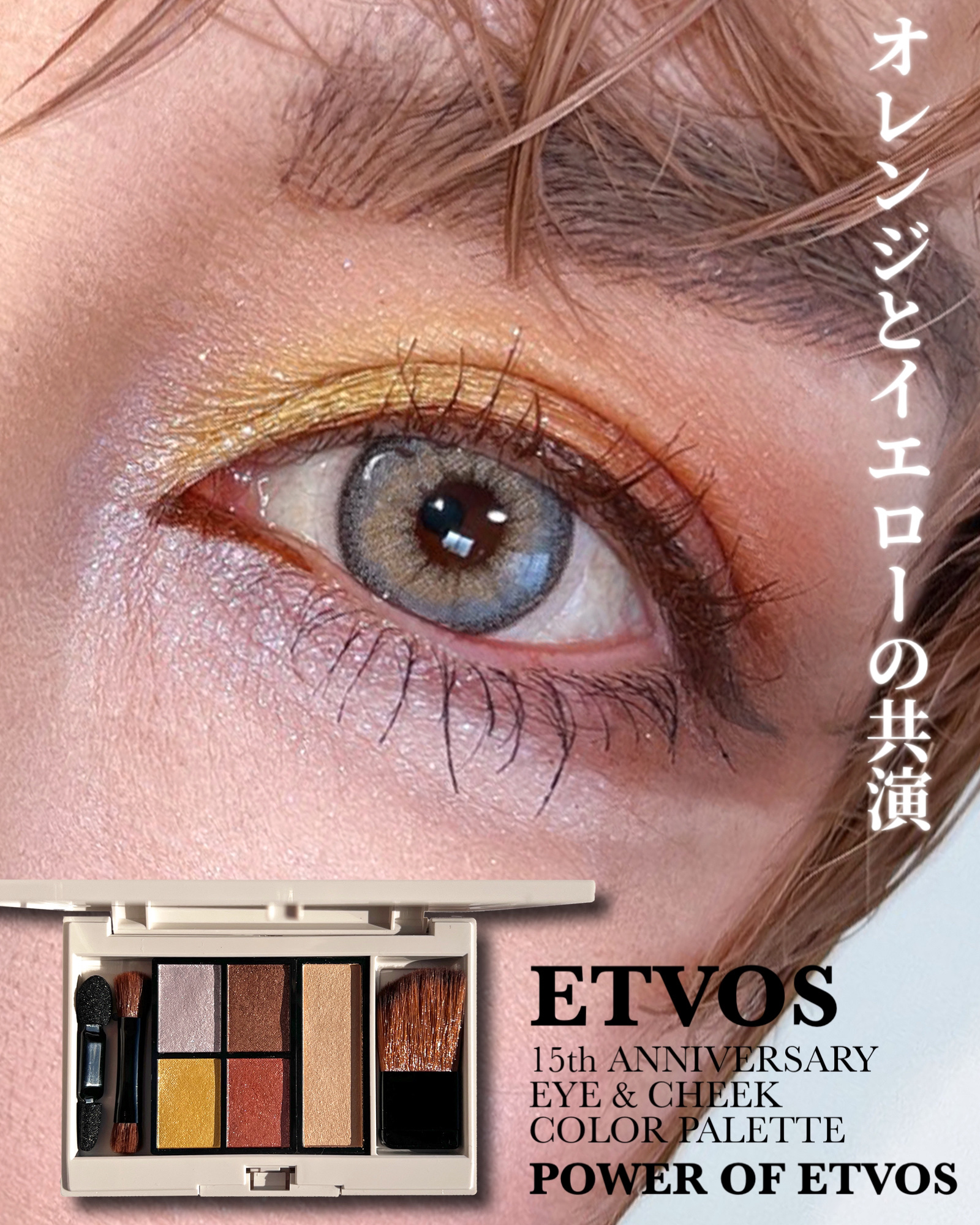 15thアニバーサリーミネラルアイ＆チークカラーパレット/エトヴォス/アイシャドウパレットを使ったクチコミ（1枚目）