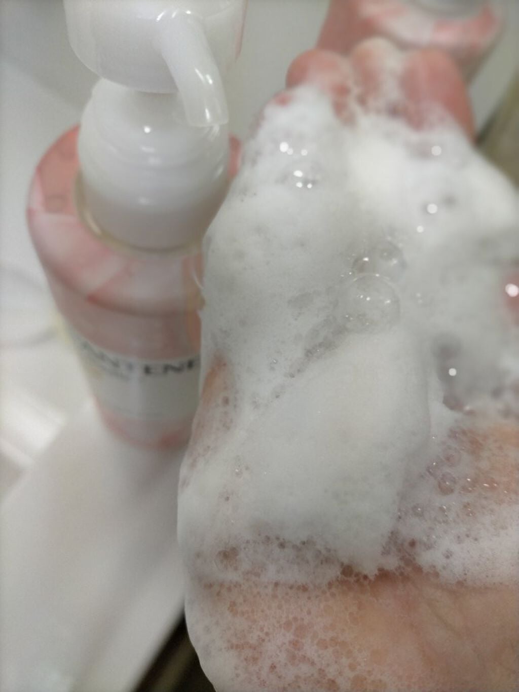 PRO-V ミセラー ピュア&ローズウォーター ノンシリコンシャンプー/トリートメント/パンテーン/市販シャンプーを使ったクチコミ(3枚目)