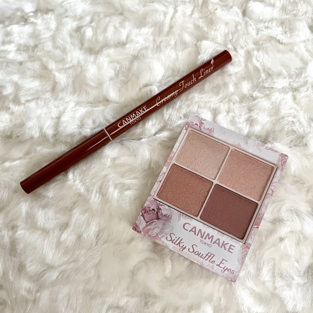シルキースフレアイズ/キャンメイク/アイシャドウパレットを使ったクチコミ（1枚目）