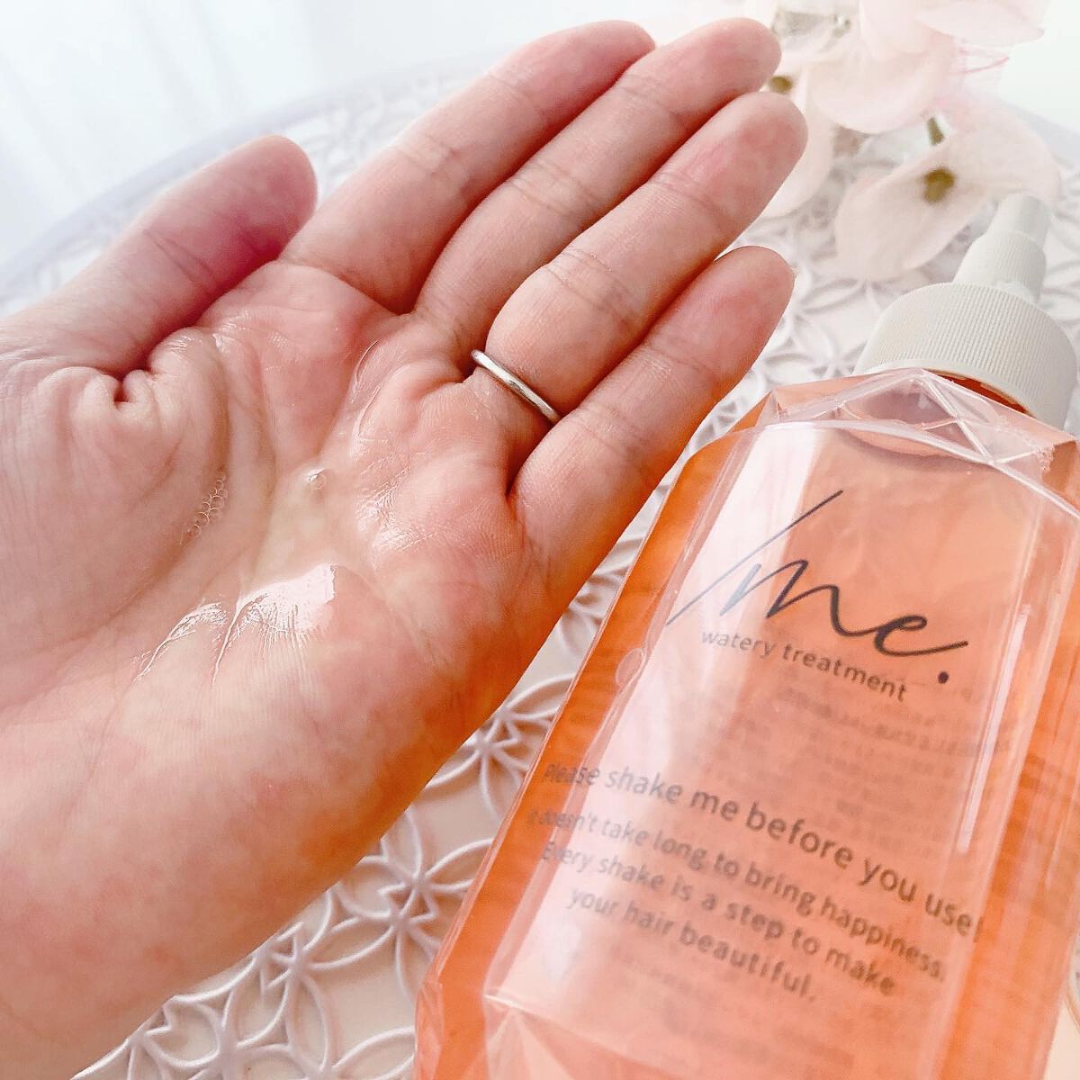 /me/ビズキ/洗い流すヘアトリートメントを使ったクチコミ(5枚目)