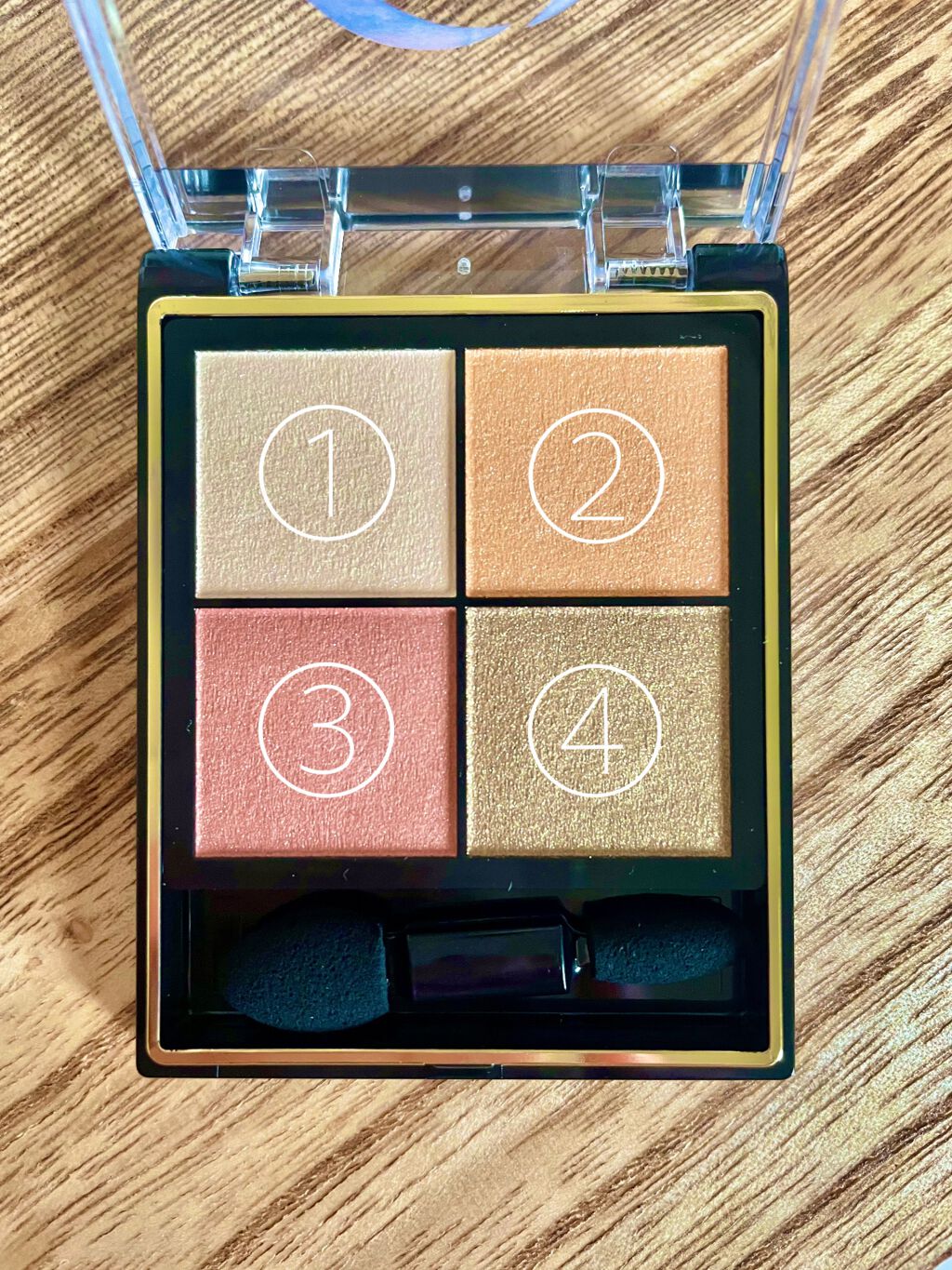 リアルクローズシャドウ/excel/アイシャドウパレットを使ったクチコミ（2枚目）