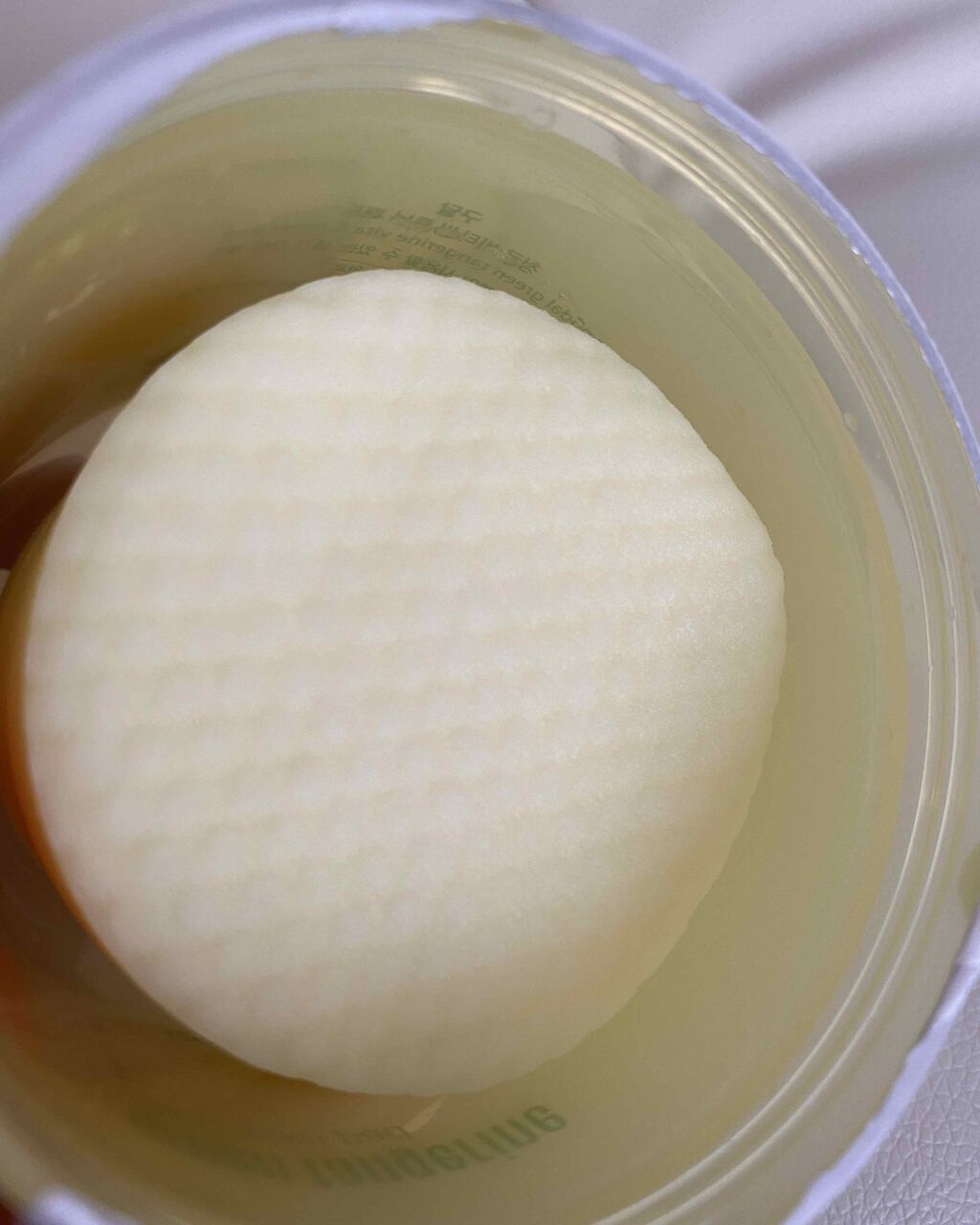 グリーンタンジェリン ビタCダークスポットケアパッド/goodal/トナーパッドを使ったクチコミ(3枚目)