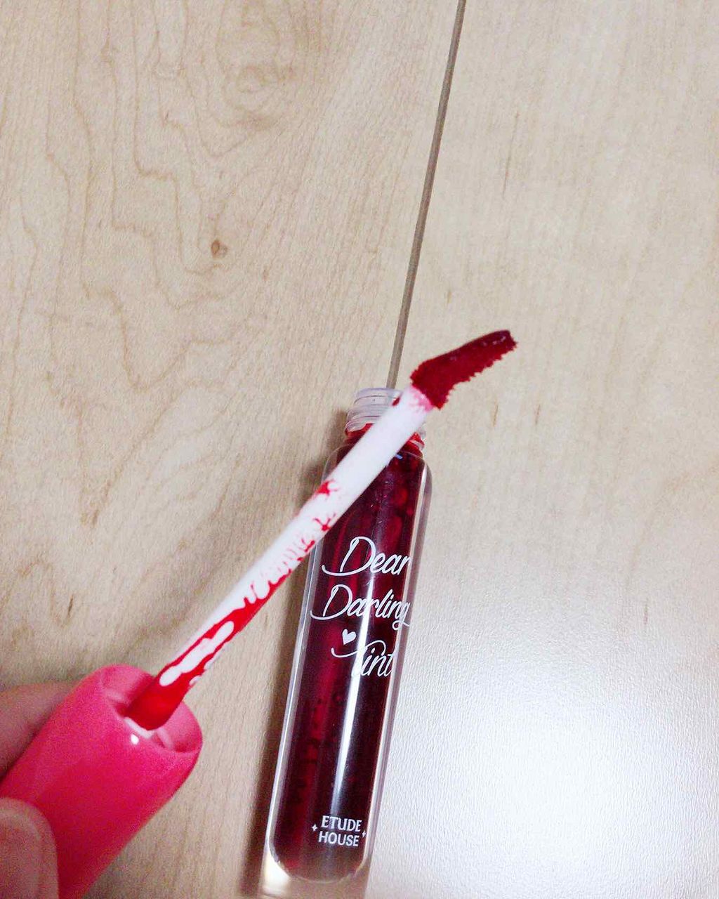 ディアダーリン ウォータージェルティント/ETUDE/リップティントを使ったクチコミ(2枚目)