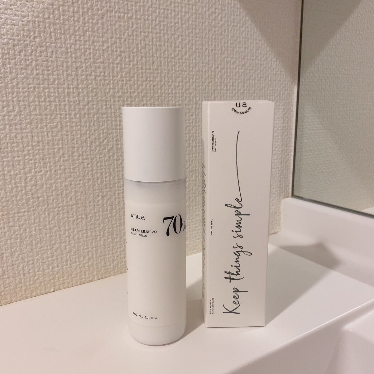 ドクダミ70デイリーリリーフローション/Anua/乳液を使ったクチコミ(1枚目)