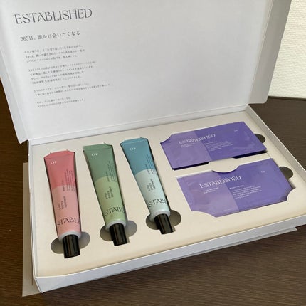 システムトリートメント/ESTABLISHED/ヘアマスク・ヘアパックを使ったクチコミ(1枚目)