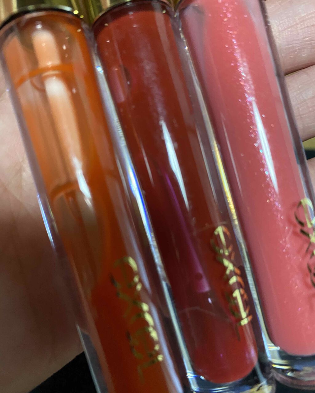 ニュアンスグロスオイル/excel/リップグロスを使ったクチコミ(1枚目)