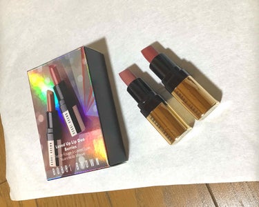 リュクス アップ リップ　デュオ デュオ ベリー/BOBBI BROWN/口紅を使ったクチコミ（1枚目）