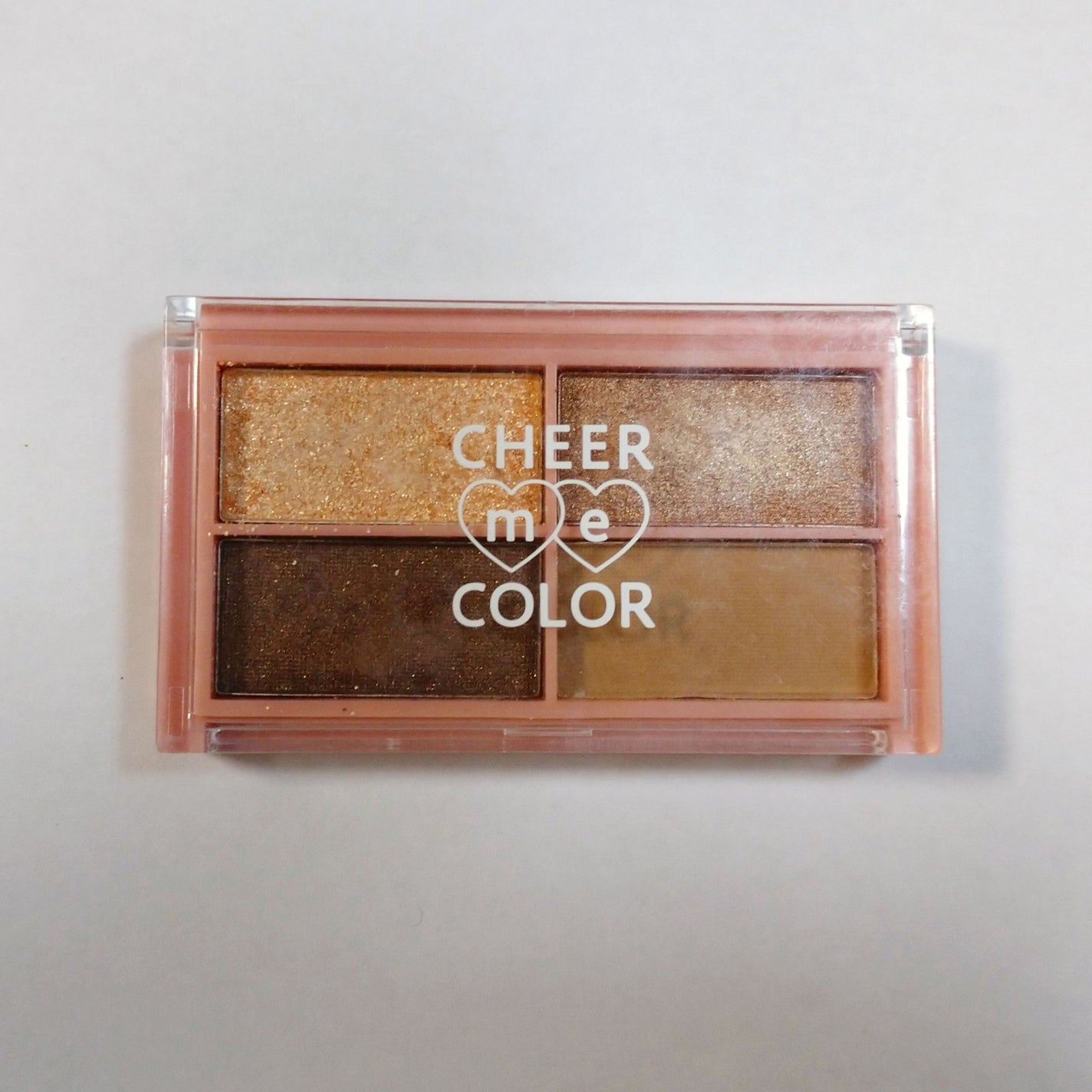 CHEER me COLOR アイシャドウ/セリア/アイシャドウパレットを使ったクチコミ(2枚目)