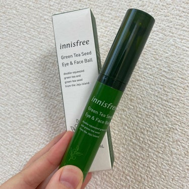 グリーンティーシード アイ＆フェイスボール/innisfree/美容液を使ったクチコミ（1枚目）